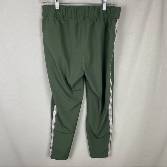 CALIA by Carrie Underwood Journey Tuxedo Stripe Green Pants M - Picture 4 of 5
